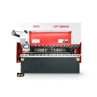 奥斯玛HP-32040液压数控折弯机展示图，采用高吨位结构与智能数控系统，适用于超大尺寸钣金工件的高效精准折弯作业。